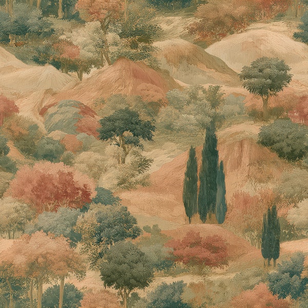 Tuscan Hills Tapestry