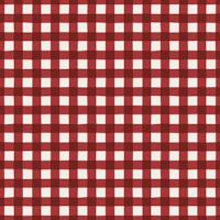 Red Gingham Check papel pintado
