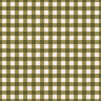 Olive Gingham Check papel pintado