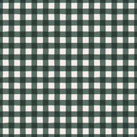 Emerald Gingham Check papel pintado
