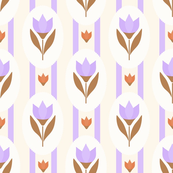 Romantic Magnolias Pattern