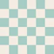 Coastal Mint Checker Pattern