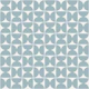 Semicircles - Scandi Blue and White - Small
