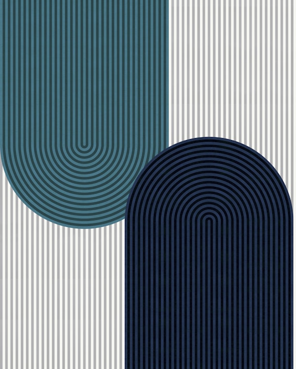 Mid Century Arch Lines
