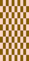 Blush and Ochre Checkerboard wallpaper