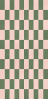 Sage and Blush Checkerboard wallpaper