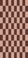 Terracotta Blush Checkerboard wallpaper