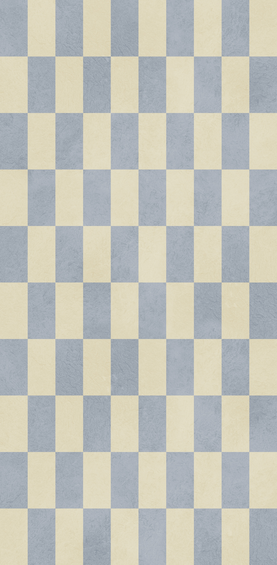 Blue Cream Checkerboard Texture Wallpaper | happywall.com