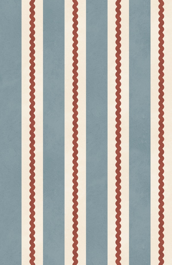 Vintage Nautical Stripe