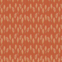 Golden Wheat on Terracotta tapeet