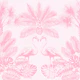 Candy Jungle Flamingos and Palms