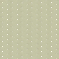 Mossy Green Tiny Hearts Cottage Love Pattern wallpaper