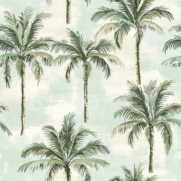 Island Palm Canopy Pattern