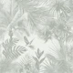 Sage Palm Leaves and Parrot