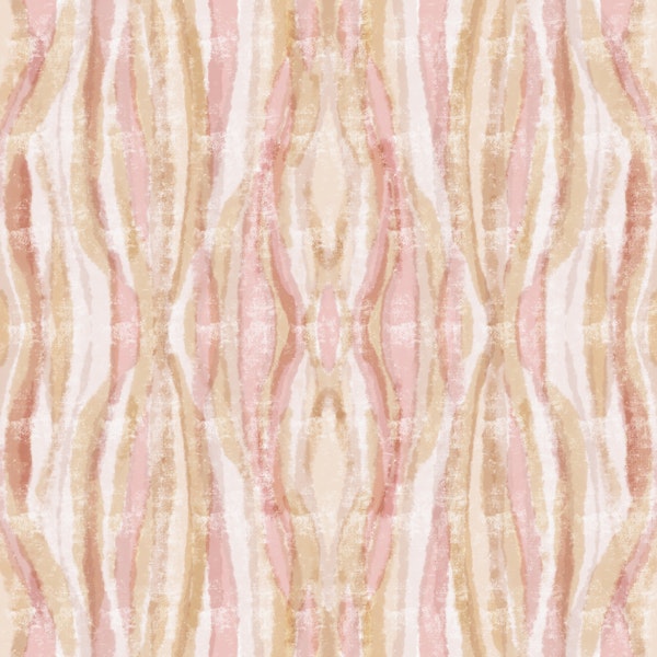 Pink Sand Tie Dye Stripes