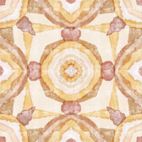 Warm Boho Kaleidoscope Tiles tapety