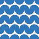 Bold Blue Geometric Waves WP