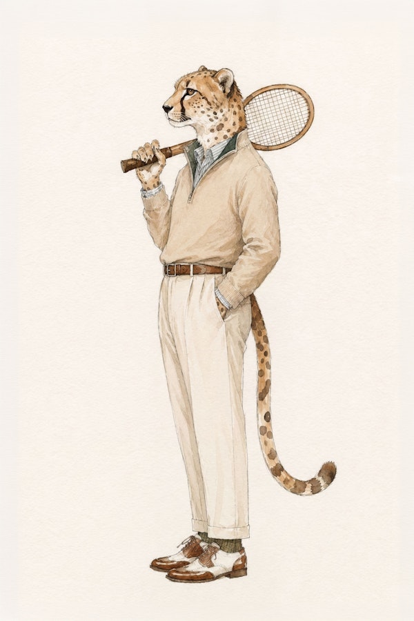 Tennis Cheetah