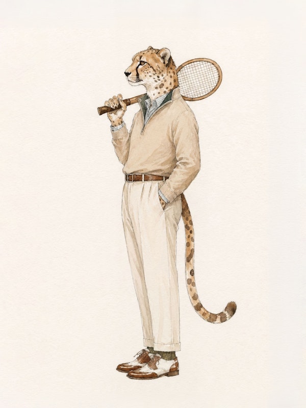 Tennis Cheetah