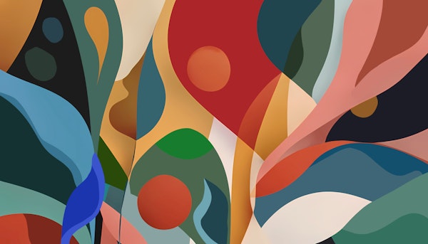 Modern Abstract Organic Shapes