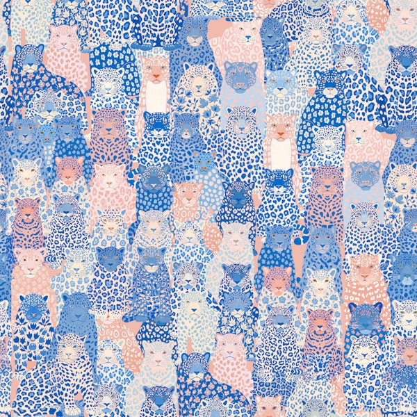 Pastel Leopard Parade