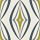 retro atomic diamonds - navy olive green