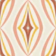 retro atomic diamonds - pink mustard
