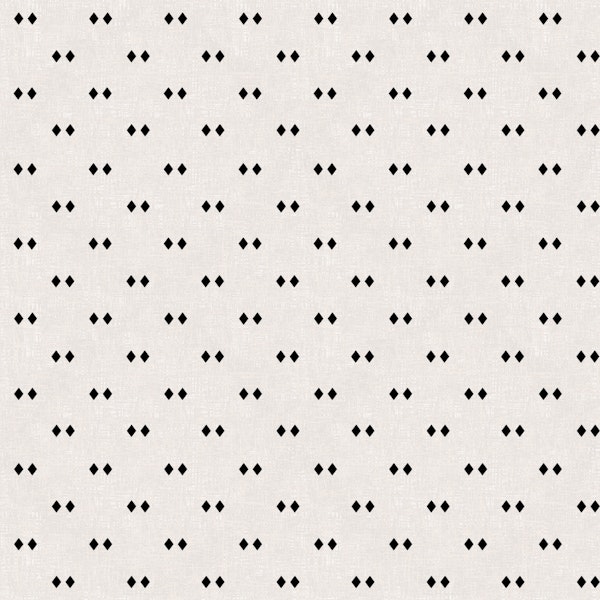 Modern Monochrome Diamond Dots