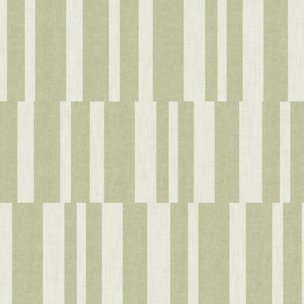 Modern Scandinavian Abstract - Green Beige