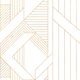 Art Deco Gold Lines