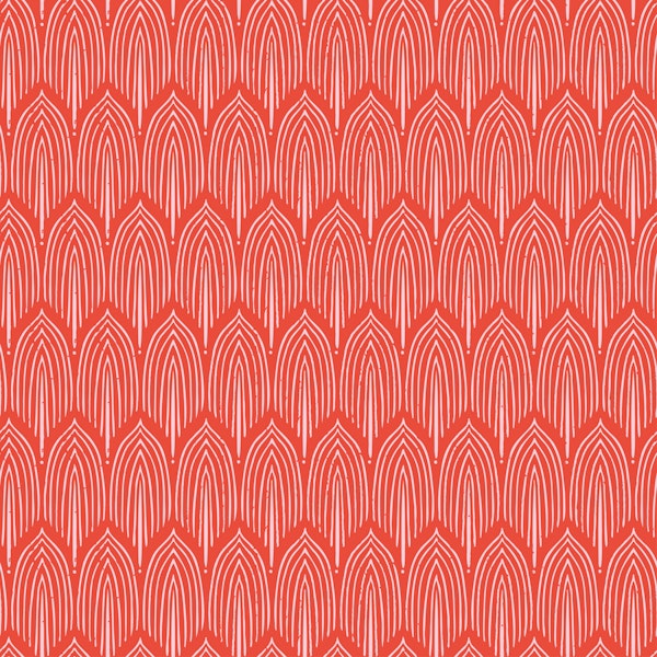 Boho arc - red