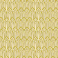 Boho arc - green wallpaper