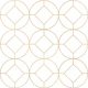 Art Deco Gold Circles