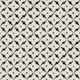 Mid Century Navy Floral Tile