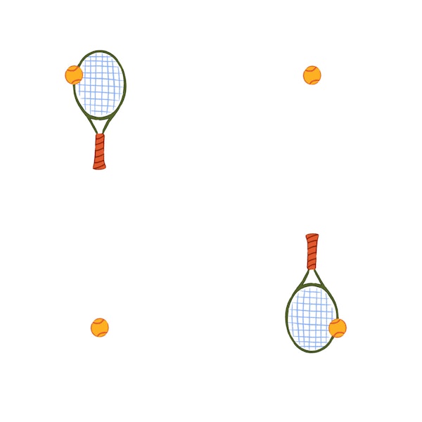 Minimal Tennis Rackets