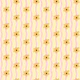 Pastel Yellow Daisy Stripe
