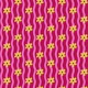 Retro Daisy Waves Magenta