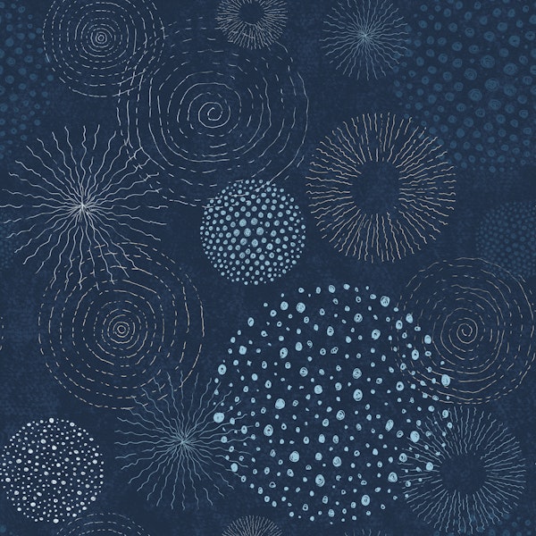 Cosmic Drift Stellar Bloom