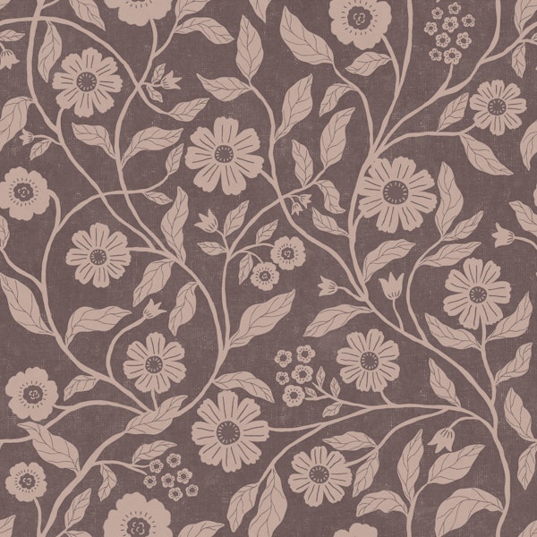 Wildflower Vine - Earthy Pink