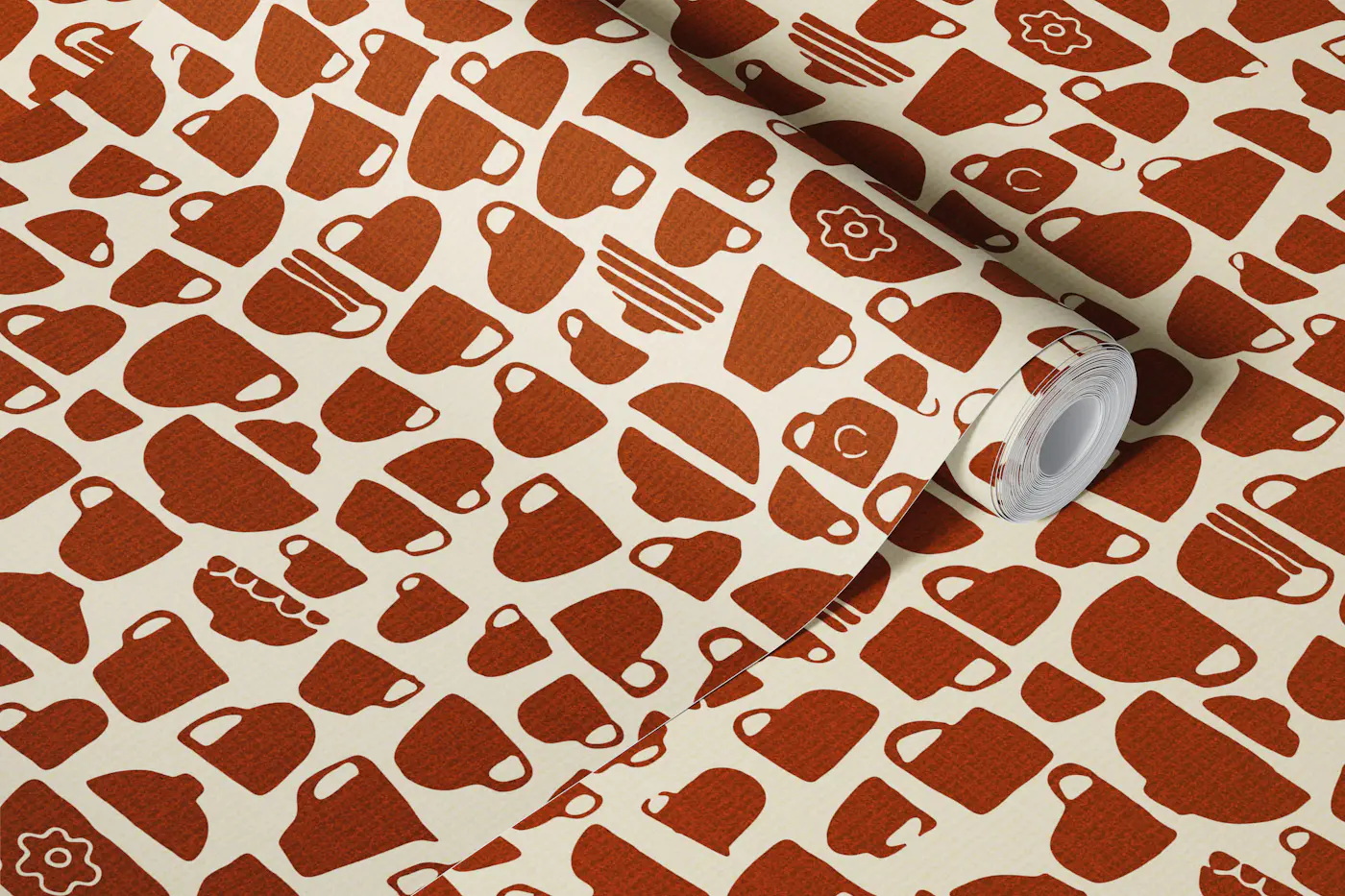 Coffee Time Light Roast wallpaper roll