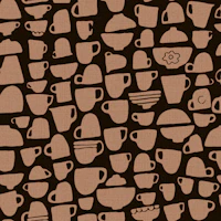 Coffee Time Dark Roast wallpaper