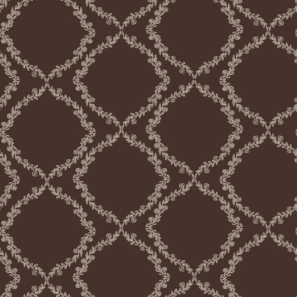 Brown Vine Trellis