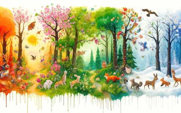 Forest through the Seasons