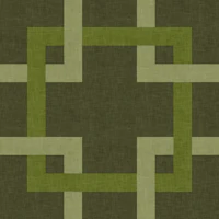Mid Century Geometric - Dark Green 1 behang