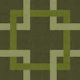 Mid Century Geometric - Dark Green 1
