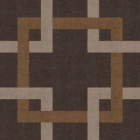 Mid Century Geometric - Brown 2 behang