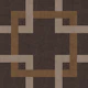 Mid Century Geometric - Brown 2