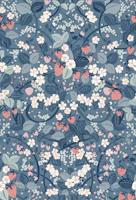 Royal Strawberry Chintz blue tapeta