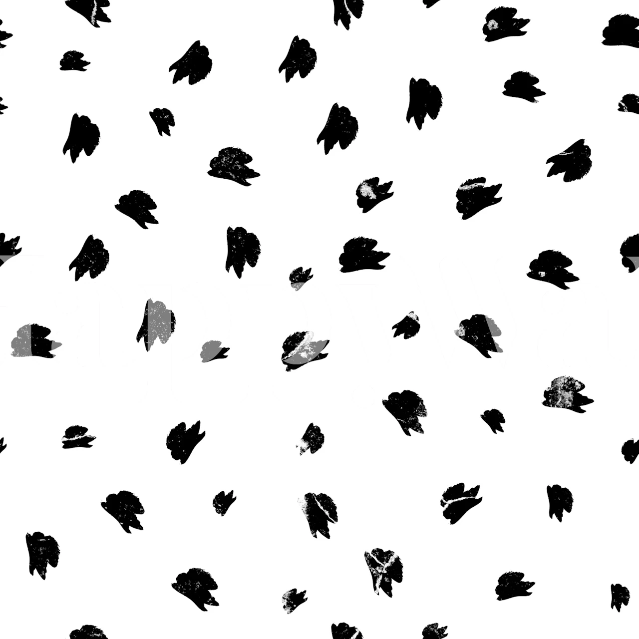 Black paint brush strokes wallpaper