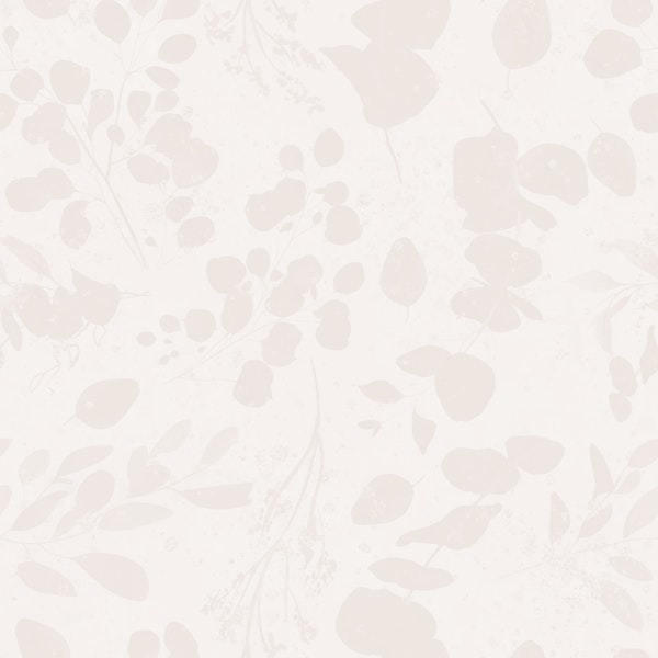 Soft Beige Botanical Silhouette